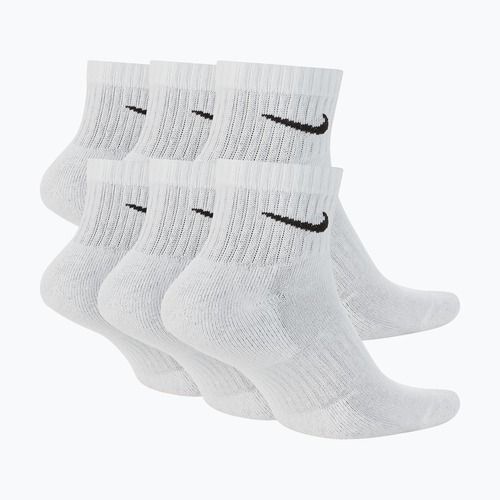 Kojinės Nike Everyday Cushioned 6 poros white/black