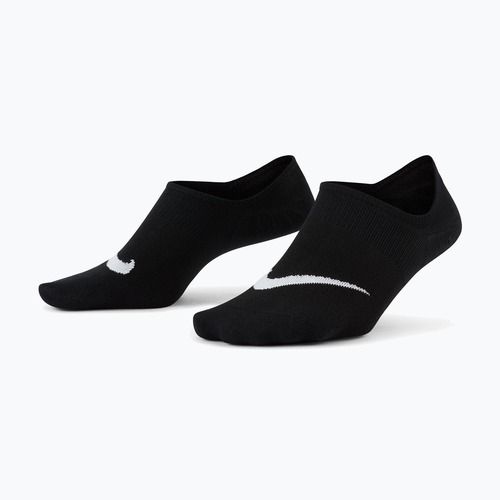 Moteriškos kojinės Nike Everyday Plus Lightweight Footie 3 poros black/white
