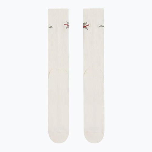 Kojinės Nike Everyday Plus Crew 3 poros sail/neutral olive/team crimson