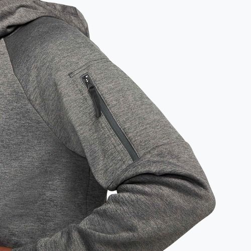 Vyriškas treniruočių džemperis Nike Therma Fit Full-Zip charcoal heather/dark smoke grey/black