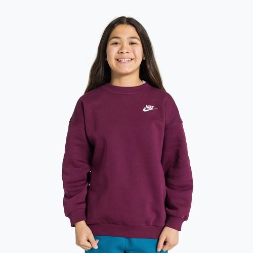 Vaikiškas džemperis Nike Sportswear Club Fleece burgundy/white