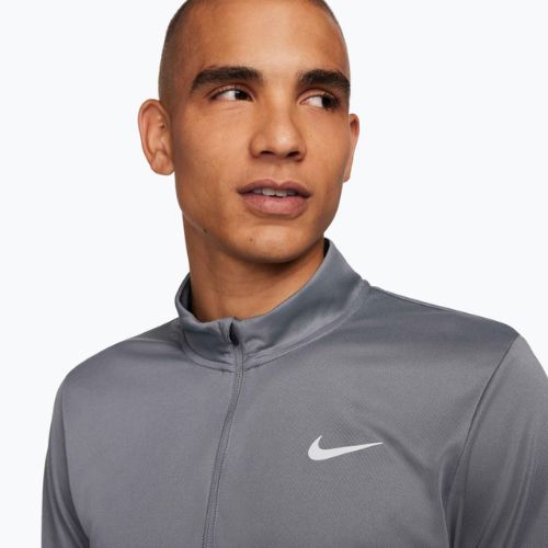 Vyriškas bėgimo džemperis Nike Pacer Dri-Fit 1/2 Zip smoke grey