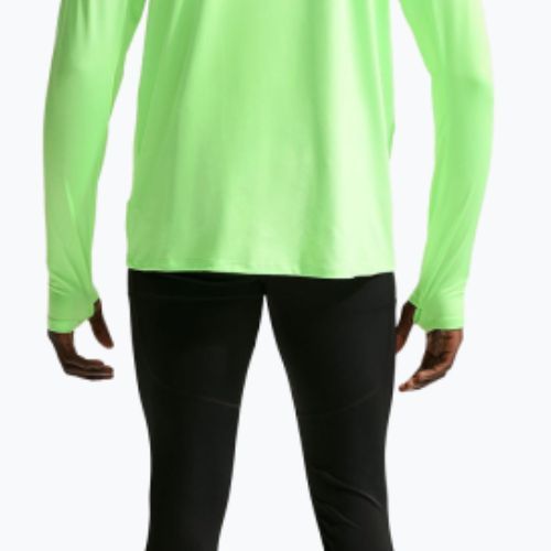 Vyriškas bėgimo džemperis Nike Stride 1/4 Zip Dri-Fit lime blast