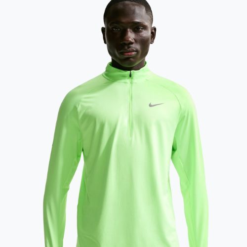 Vyriškas bėgimo džemperis Nike Stride 1/4 Zip Dri-Fit lime blast