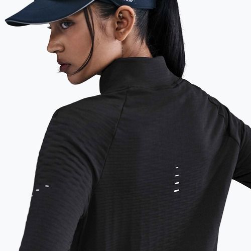 Moteriški bėgimo marškinėliai ilgomis rankovėmis Nike Swift Therma-Fit Turtle Neck black