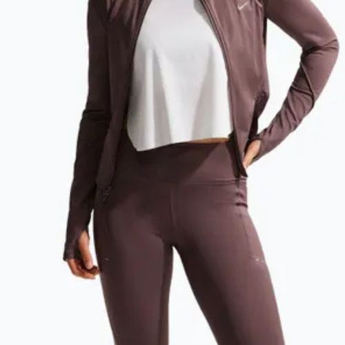 Moteriškas bėgimo džemperis Nike Swift Dri-Fit Full Zip Mid-Layer tattoo