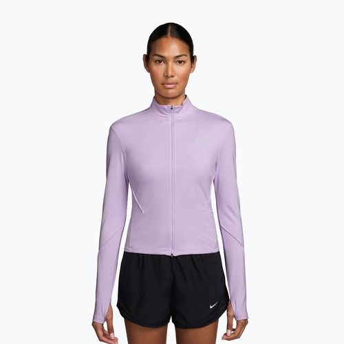 Moteriškas bėgimo džemperis Nike Swift Dri-Fit Full Zip Mid-Layer violet mist