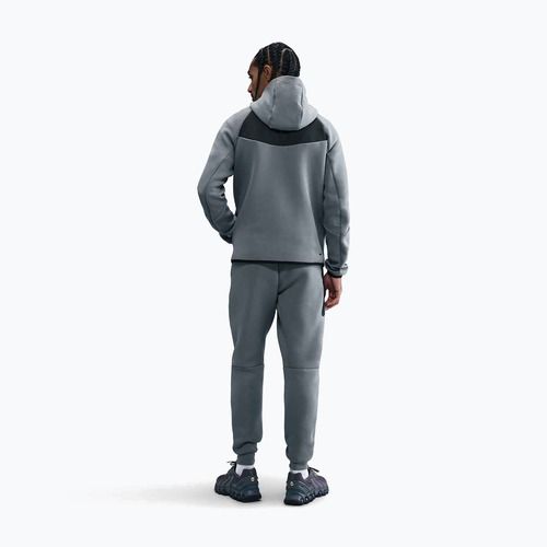 Vyriškas džemperis Nike Tech Windrunner Full-Zip cool grey/dark smoke grey/volt