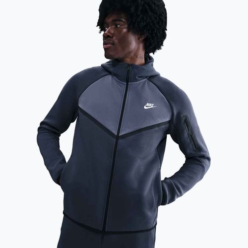 Vyriškas džemperis Nike Tech Windrunner Full-Zip  thunder blue/metallic silver