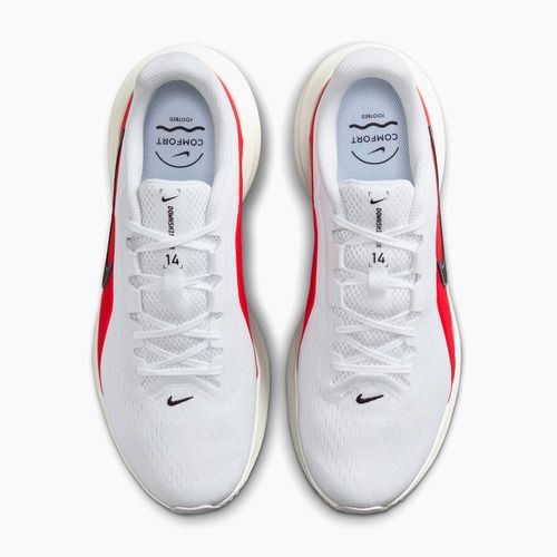 Vyriški bėgimo batai Nike Downshifter 14 white/summit white/bright crimson/black