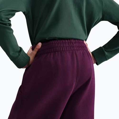 Vaikiškos kelnės Nike Sportswear Club Fleece burgundy/burgundy/white