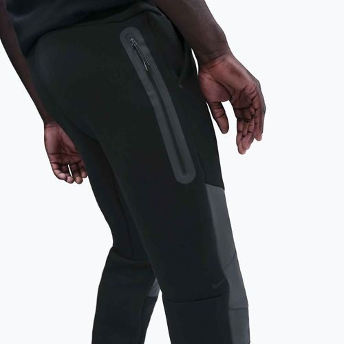 Vyriškos kelnės Nike Tech Joggers black/dark smoke grey/metallic gold