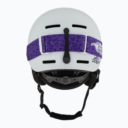 Vaikiškas slidinėjimo šalmas Salomon Player Combo + slidinėjimo akiniai XV Jr ice flow/ice flow mid blue
