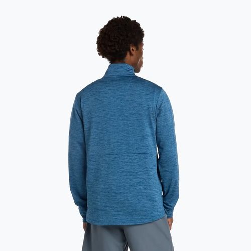 Vyriški bėgimo marškinėliai su ilgomis rankovėmis New Balance Athletics Heat Grid 1/2 Zip dark shoreline