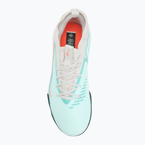 Vaikiški futbolo bateliai Nike United Phantom 6 Low Academy Jr TF pistachio frost/hyper orange