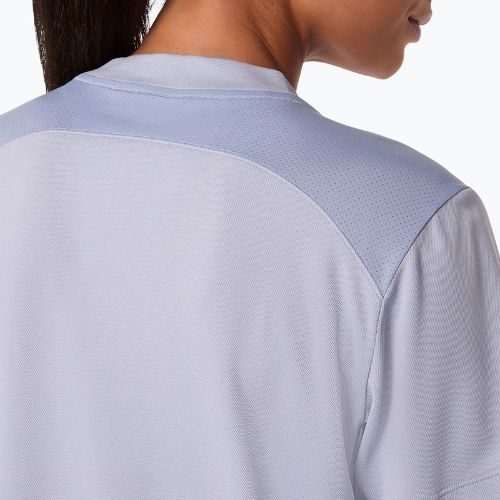 Moteriški teniso marškinėliai ASICS Court Top W grey/blue