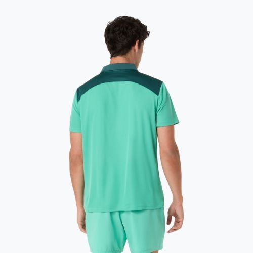Vyriški polo marškinėliai ASICS Court Polo aurora green