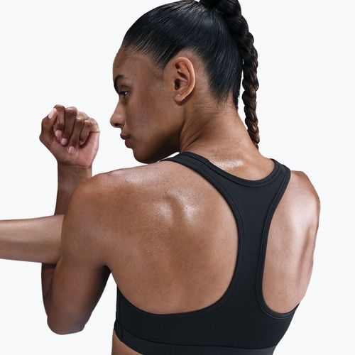 Sportinė liemenėlė Nike Swoosh Medium Support black/white