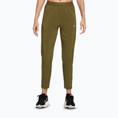 Moteriškos bėgimo kelnės Nike Tempo Dri-Fit Mid-Rise 7/8 Olive Flak