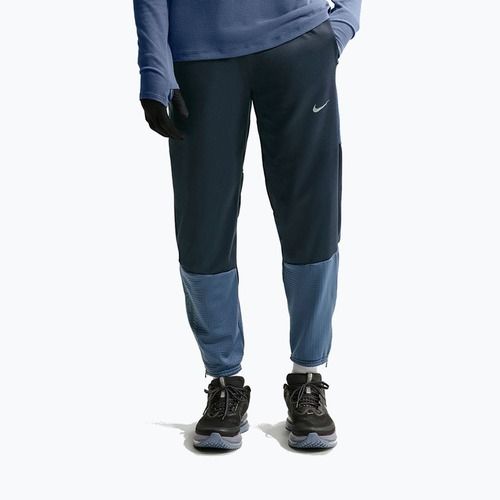 Vyriškos bėgimo kelnės Nike Challenger Therma-Fit Winterized thunder blue