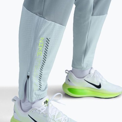 Vyriškos bėgimo kelnės Nike Challenger Therma-Fit Winterized light smoke grey