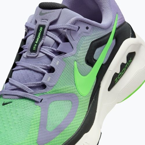 Vyriški bėgimo batai Nike Structure Plus iron purple/off black-sail/voltage green