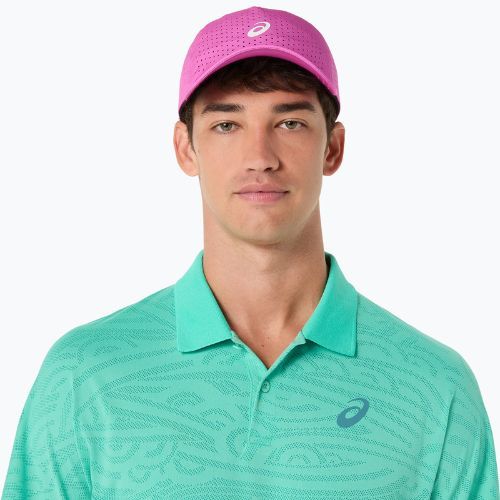 Vyriški teniso marškinėliai ASICS Match Jacquard Polo aurora green