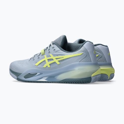 Vyriški teniso bateliai ASICS Gel-Resolution X Clay grey blue/pistachio