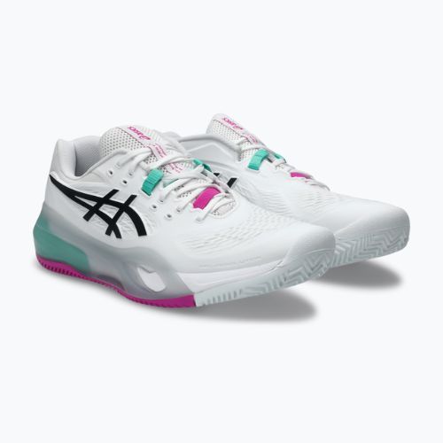Vyriški teniso bateliai ASICS Gel-Resolution X Clay white/aurora green