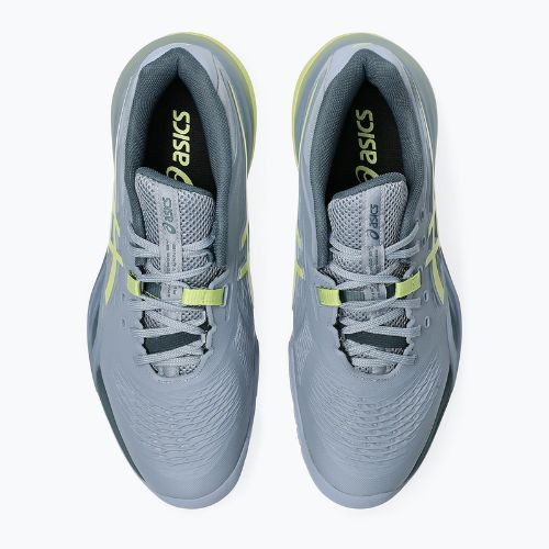 Vyriški teniso bateliai ASICS Gel-Resolution X grey blue/pistachio
