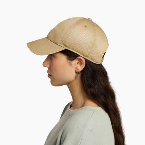 Kepurė su snapeliu Nike Club Unstructured Futura Wash parachute beige/white