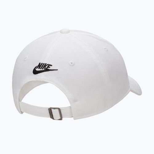 Kepurė su snapeliu Nike Club Unstructured JDI white/black