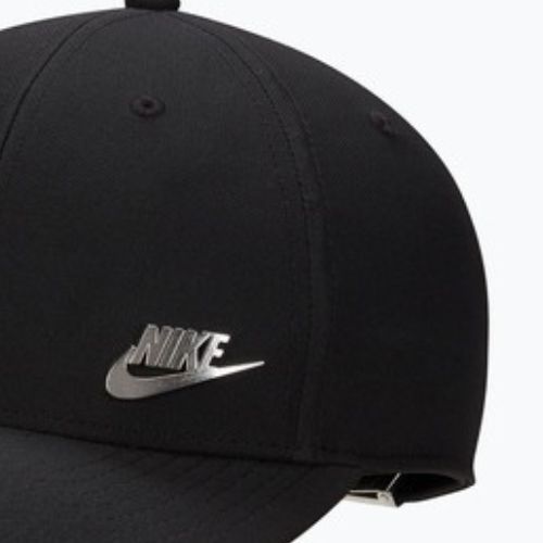 Kepurė su snapeliu Nike Dri-Fit Club black/metallic silver