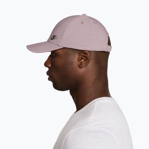 Kepurė su snapeliu Nike Dri-Fit Club light violet ore/metallic silver
