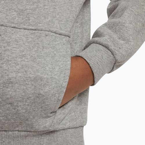 Vaikiškas džemperis Nike Club Fleece Hoodie dark grey heather/white