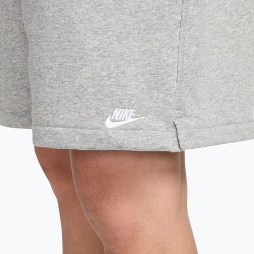 Vyriški šortai Nike Club French Terry Flow dark grey heather/light smoke grey/white