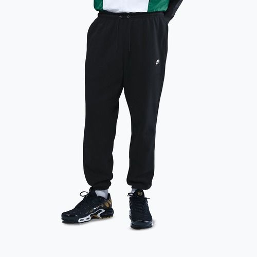 Vyriškos kelnės Nike Club Cuffed Brushed black/black/white