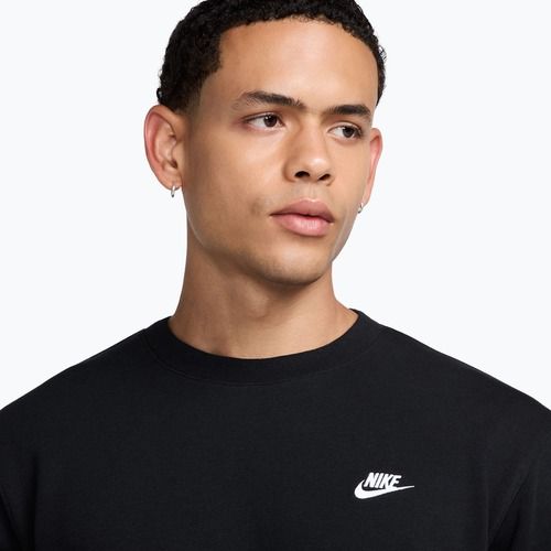 Vyriškas džemperis Nike Club French Terry Crew black/white