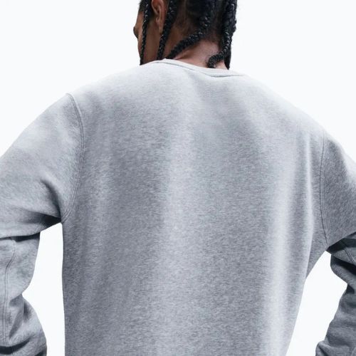 Vyriškas džemperis Nike Sportswear Club Graphic Fleece Crew dark grey heather/white