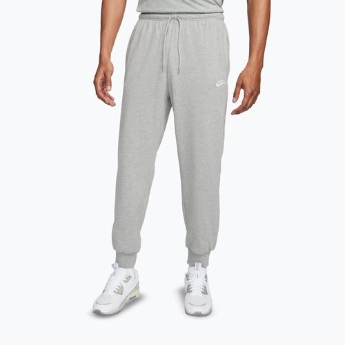 Vyriškos kelnės Nike Club Knit Jogger dark grey heather/white