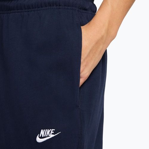 Vyriškos kelnės Nike Sportswear Club Knit Open-Hem obsidian/white
