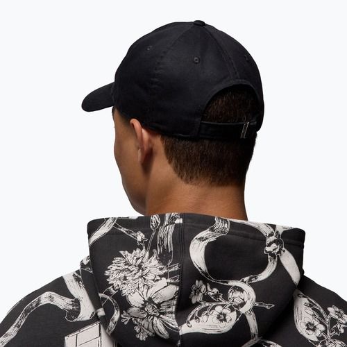 Kepurė su snapeliu Jordan Club Unstructured Curved-Bill black/black