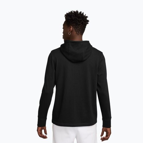 Vyriškas džemperis Nike Sportswear Club Knit Pullover Hoodie black/black/white