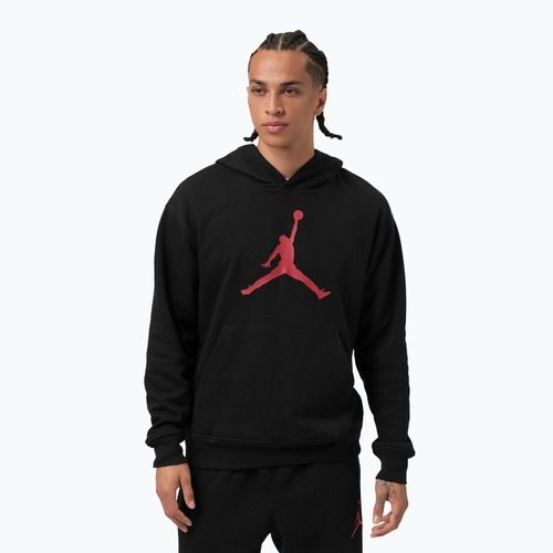 Bluza męska Nike Jordan Pullover Hoodie black/gym red
