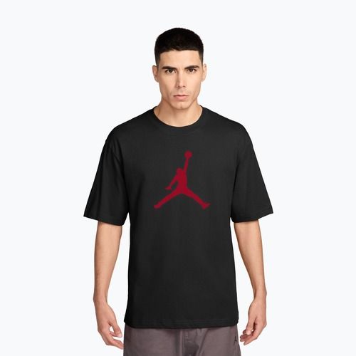 Vyriški marškinėliai  Jordan black/gym red