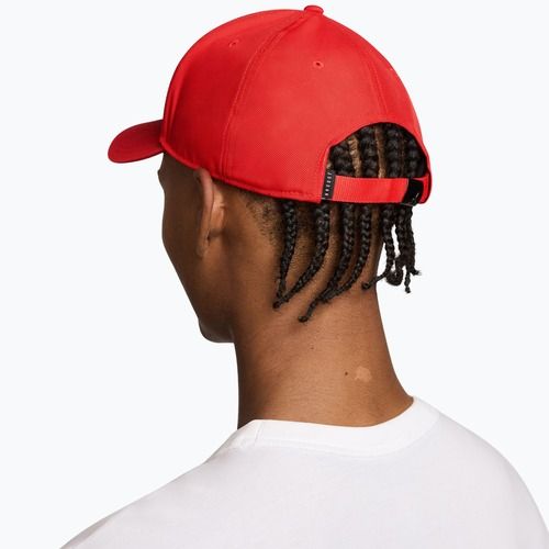 Kepurė su snapeliu Jordan Rise Structured Metal Jumpman chile red/r511