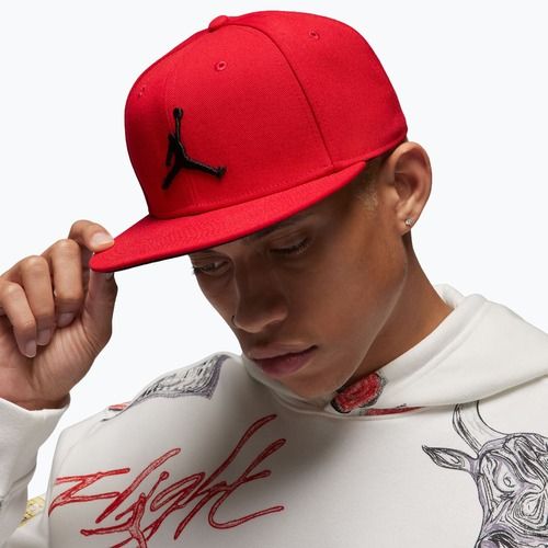 Kepurė su snapeliu Nike Jordan Jumpman Pro gym red/black/black