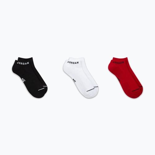 Kojinės Jordan Everyday No-Show 3 pairs multi-color