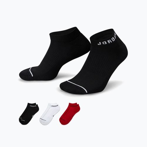 Kojinės Jordan Everyday No-Show 3 pairs multi-color
