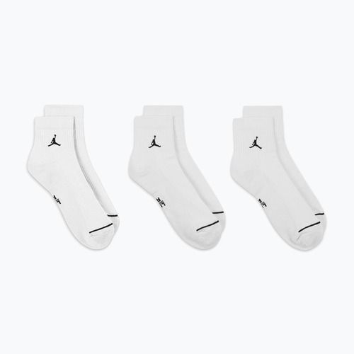 Kojinės Jordan Everyday Ankle 3 pairs white/black